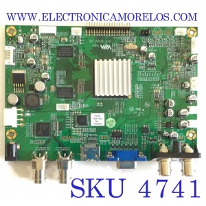MAIN PARA MONITOR CLINTON ELECTRONIC LCD / NUMERO DE PARTE 110-P8028-2171 / 801-P8028-4314 / 170908AA / PANEL T320HVN01.2 / MODELO CE-VT320-NB / MP-32